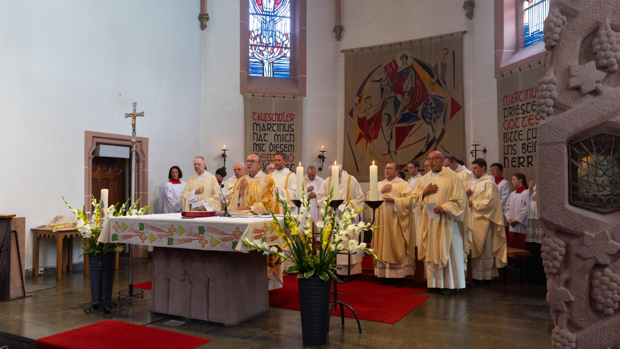 Verabschiedung und Priesterjubiläum Pfr. Klaus Feid