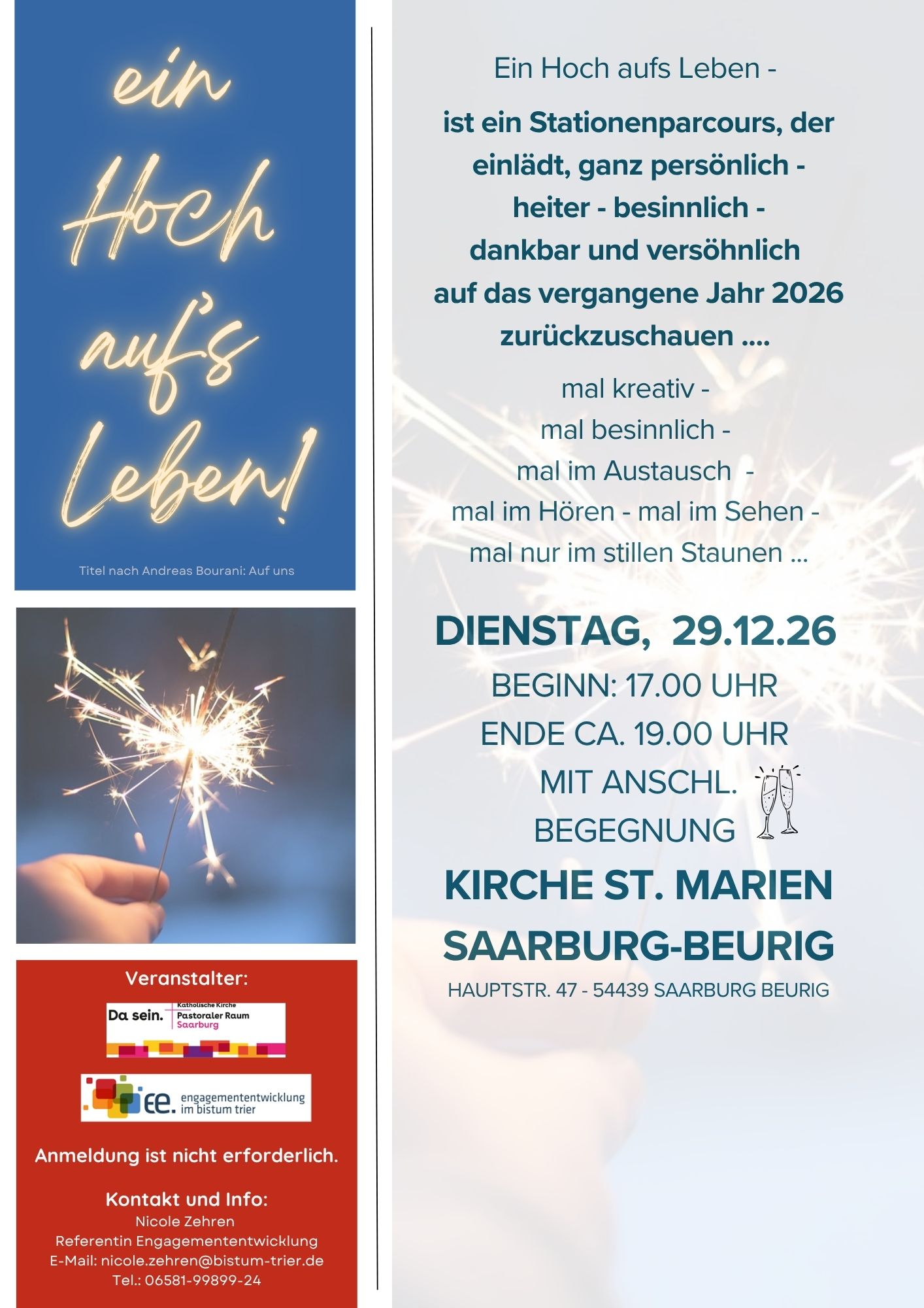 Ein Hoch aufs Leben!