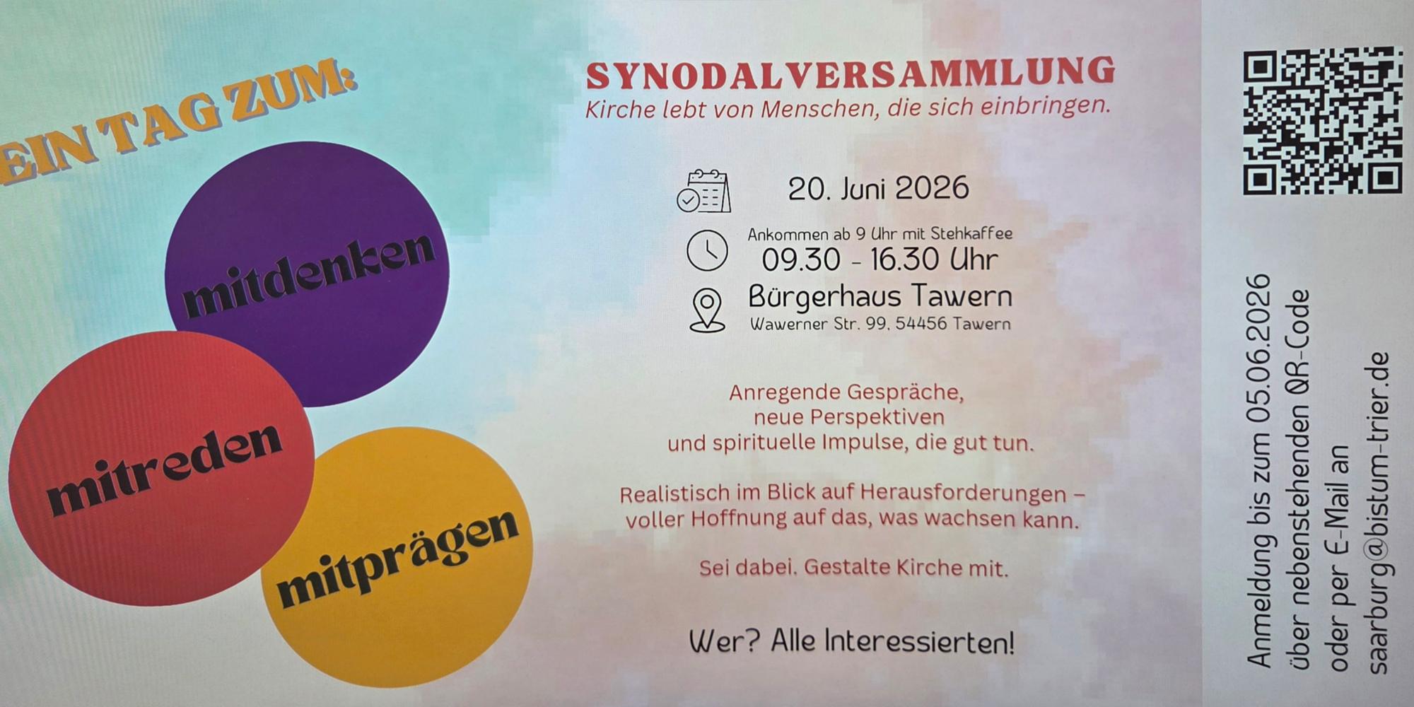 Einladung Synodalversammlung-