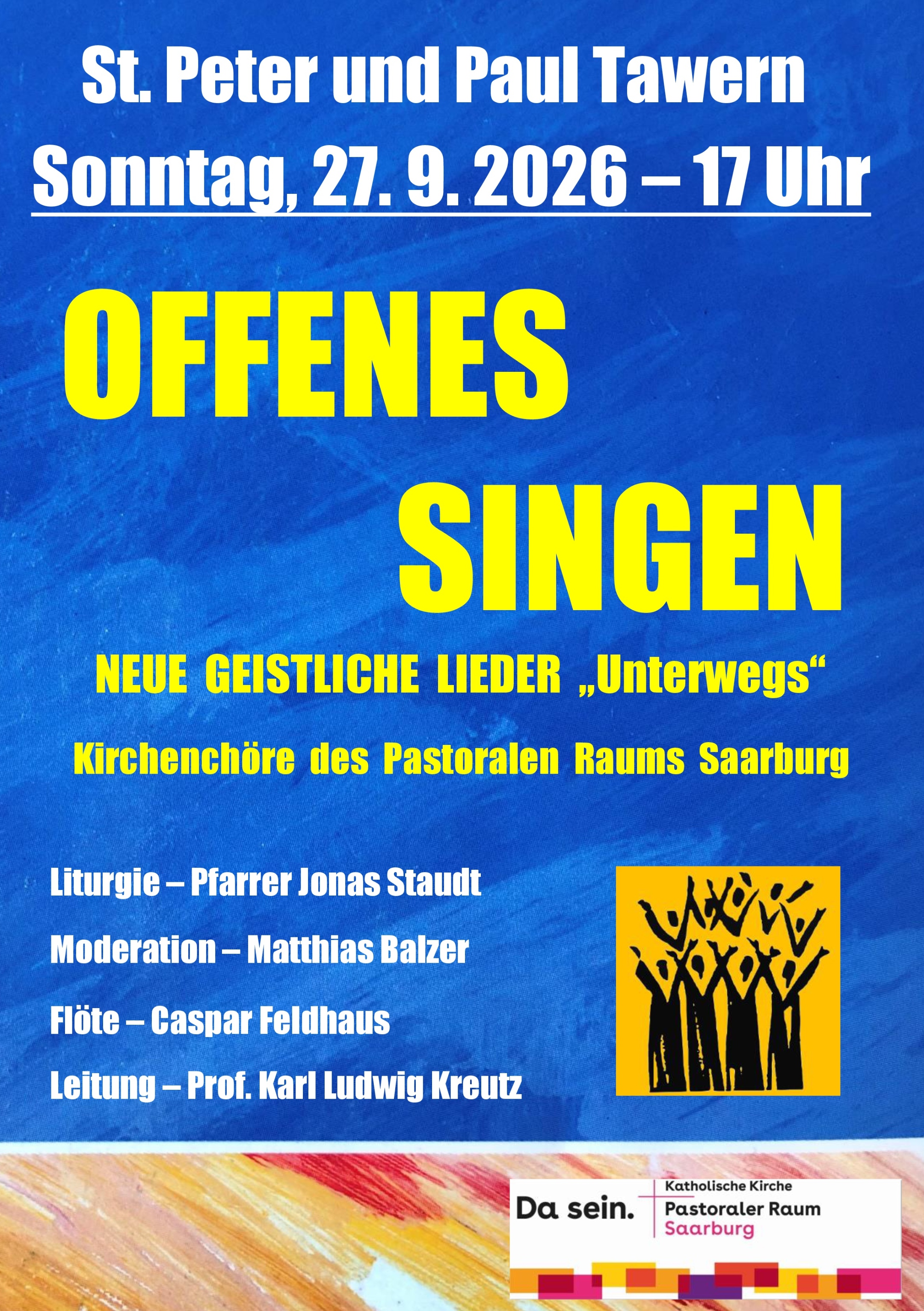 FLYER Offenes Singen 270926