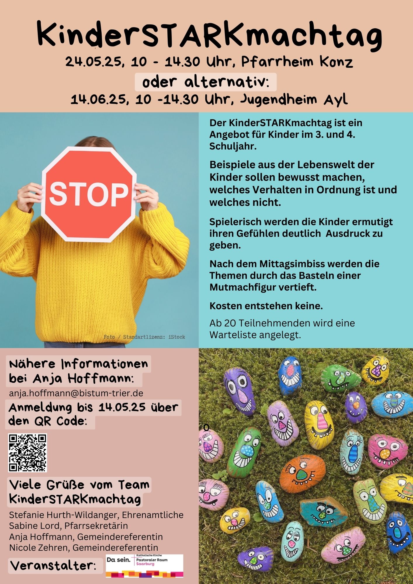 Plakat zum Kinderstarkmachtag