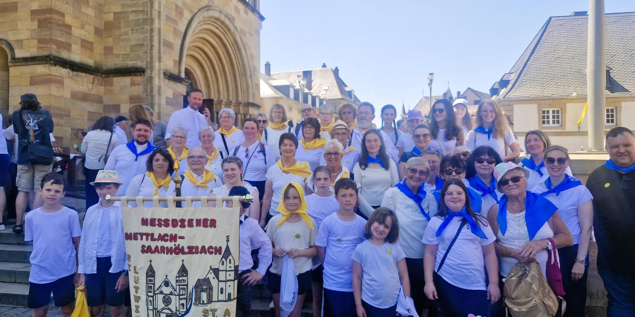 Pilgergruppe Echternach (c) Timo Wacht Pilgergruppe Echternach