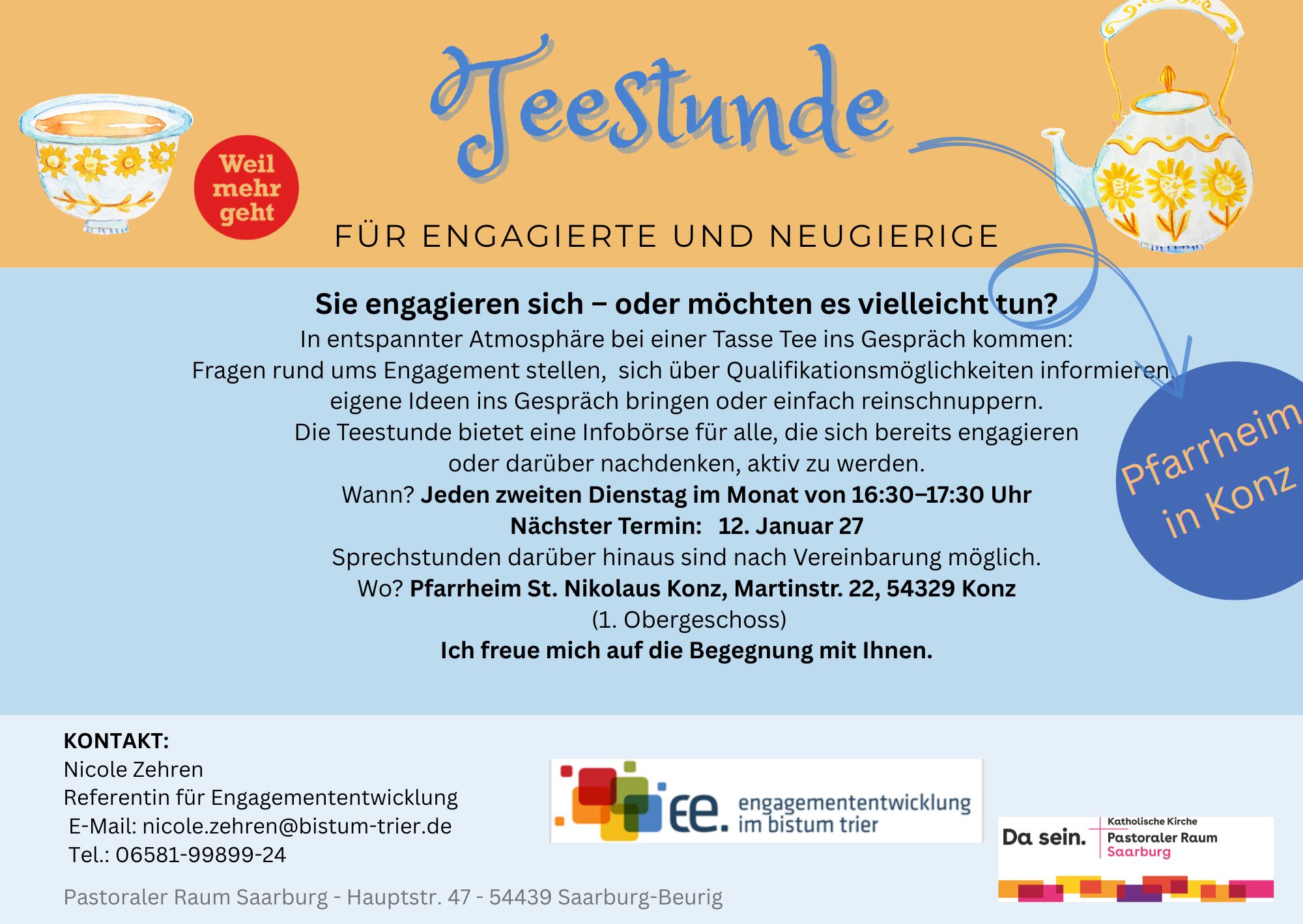 Teestunde Januar 27